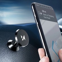 Wozinsky Magnetic Car Mount for Dashboard 360 Self-Adhesive Black (WMH-05)