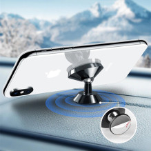 Wozinsky Magnetic Car Mount for Dashboard 360 Self-Adhesive Black (WMH-05)