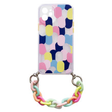 Color Chain Case gel flexible elastic case cover with a chain pendant for Samsung Galaxy A22 5G multicolour (1) Color Chain Case gel flexible elastic case cover with a chain pendant for Samsung Galaxy A22 5G multicolour (1)