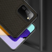 Dux Ducis Fino dėklas, padengtas nailono medžiaga, skirtas Samsung Galaxy A03s žaliai Dux Ducis Fino dėklas, padengtas nailono medžiaga, skirtas Samsung Galaxy A03s žaliai