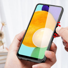 Dux Ducis Fino dėklas, padengtas nailono medžiaga, skirtas Samsung Galaxy A03s žaliai Dux Ducis Fino dėklas, padengtas nailono medžiaga, skirtas Samsung Galaxy A03s žaliai