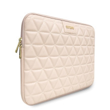 Guess Quilted cover for a 13" laptop - pink