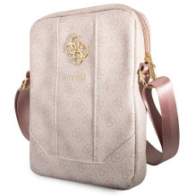 Guess Bag GUTB10G4GFPI 10" pink / pink 4G Big Metal Logo Guess Bag GUTB10G4GFPI 10" pink / pink 4G Big Metal Logo