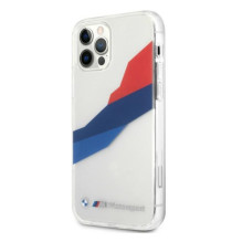 BMW Motorsport trispalvis dėklas, skirtas iPhone 12 Pro Max – permatomas BMW Motorsport trispalvis dėklas, skirtas iPhone 12 Pro Max – permatomas