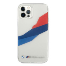 BMW Motorsport trispalvis dėklas, skirtas iPhone 12 Pro Max – permatomas BMW Motorsport trispalvis dėklas, skirtas iPhone 12 Pro Max – permatomas