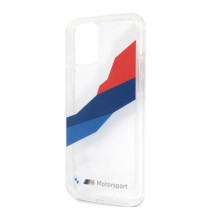 BMW Motorsport trispalvis dėklas, skirtas iPhone 12 Pro Max – permatomas BMW Motorsport trispalvis dėklas, skirtas iPhone 12 Pro Max – permatomas