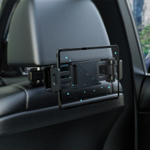 Acefast automobilinis galvos atramos laikiklis telefonui ir planšetiniam kompiuteriui (135-230 mm pločio) juodas (D8 juo Acefast automobilinis galvos atramos laikiklis telefonui ir planšetiniam kompiuteriui (135-230 mm pločio) juodas (D8 juo