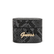 Guess GUACAPPUNSSMLBK AirPods Pro dangtelis juodas / juodas Python Collection
