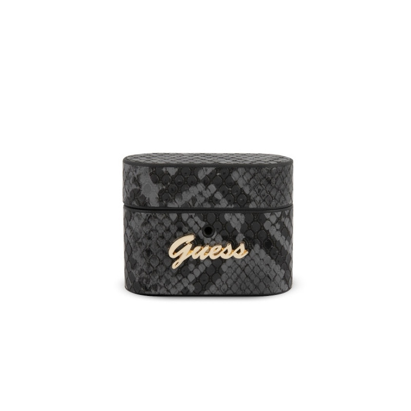 Guess GUACAPPUNSSMLBK AirPods Pro dangtelis juodas / juodas Python Collection