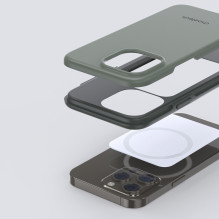 Choetech MFM apsaugos nuo kritimo dėklo dangtelis, skirtas iPhone 13 Pro Max žalias (PC0114-MFM-GN)