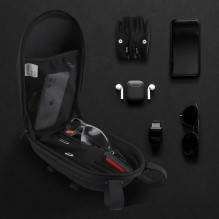 Wozinsky Waterproof Scooter Handlebar Bag 4L Black (WSB1BK)