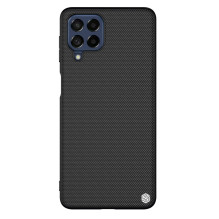 Nillkin Textured Case tvirtas sustiprintas dėklas su gelio rėmu ir nailonine nugara, skirta Samsung Galaxy M53 5G juoda Nillkin Textured Case tvirtas sustiprintas dėklas su gelio rėmu ir nailonine nugara, skirta Samsung Galaxy M53 5G juoda