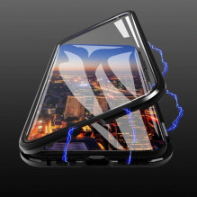 Wozinsky Full Magnetic Case Full Body Front and Back Cover with built-in glass for Vivo X60 black-transparent Wozinsky Full Magnetic Case Full Body Front and Back Cover with built-in glass for Vivo X60 black-transparent