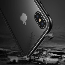 Wozinsky Full Magnetic Case Full Body Front and Back Cover with built-in glass for Vivo X60 black-transparent Wozinsky Full Magnetic Case Full Body Front and Back Cover with built-in glass for Vivo X60 black-transparent