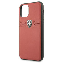Ferrari FEOBAHCN58RE iPhone 11 Pro 5.8" red / red hardcase Off Track Leather