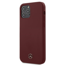Mercedes Silicone Line Case for iPhone 12 / iPhone 12 Pro - Red