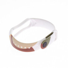 Dirželis Moro, skirtas Xiaomi Mi Band 3/4 silikono apyrankės laikrodžio apyrankės modelis 4