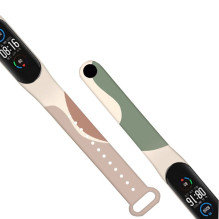 Dirželis Moro, skirtas Xiaomi Mi Band 3/4 silikono apyrankės laikrodžio apyrankės modelis 4