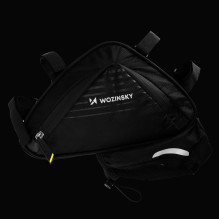 Wozinsky rėminis krepšys 1,5 l juodas (WBB23BK)