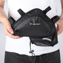 Wozinsky rėminis krepšys 1,5 l juodas (WBB23BK)