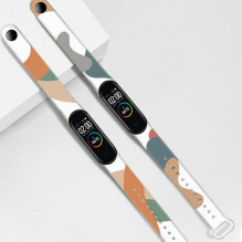Apyrankė Moro, skirta Xiaomi Mi Band 5/6 silikono apyrankės apyrankės modelio 13 modelis