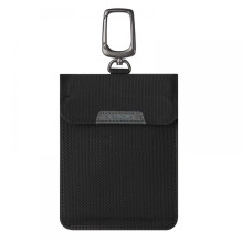 Apsaugos nuo vagystės Spigen Pouch Keyless RFID signalų blokatorius - juodas