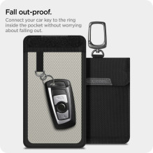 Apsaugos nuo vagystės Spigen Pouch Keyless RFID signalų blokatorius - juodas