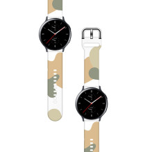 Dirželis Moro, skirtas Samsung Galaxy Watch 45/46/47 mm silikoninės apyrankės laikrodžio apyrankė – 6 raštas