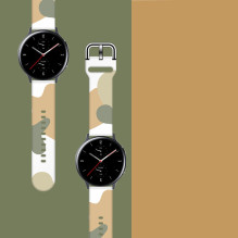 Dirželis Moro, skirtas Samsung Galaxy Watch 45/46/47 mm silikoninės apyrankės laikrodžio apyrankė – 6 raštas