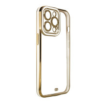 Madingas dėklo dangtelis, skirtas Xiaomi Redmi Note 11 Pro Gold Frame Gel Cover Baltas Madingas dėklo dangtelis, skirtas Xiaomi Redmi Note 11 Pro Gold Frame Gel Cover Baltas