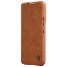 Nillkin Qin Leather Pro Case Case for Samsung Galaxy S22+ (S22 Plus) Camera Protector Holster Cover Flip Case Brown Nillkin Qin Leather Pro Case Case for Samsung Galaxy S22+ (S22 Plus) Camera Protector Holster Cover Flip Case Brown