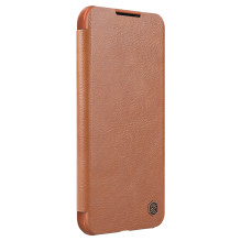 Nillkin Qin Leather Pro Case Case for Samsung Galaxy S22+ (S22 Plus) Camera Protector Holster Cover Flip Case Brown Nillkin Qin Leather Pro Case Case for Samsung Galaxy S22+ (S22 Plus) Camera Protector Holster Cover Flip Case Brown
