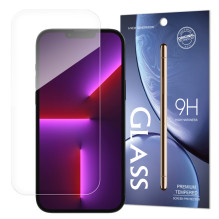 Grūdinto stiklo 9H ekrano apsauga iPhone 14 Pro Max (pakuotė – vokas)