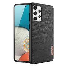 Dux Ducis Fino dėklo dangtelis, nailono medžiaga Samsung Galaxy A73 juoda Dux Ducis Fino dėklo dangtelis, nailono medžiaga Samsung Galaxy A73 juoda
