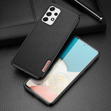 Dux Ducis Fino case cover, nylon material Samsung Galaxy A73 black Dux Ducis Fino case cover, nylon material Samsung Galaxy A73 black