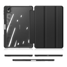 Dux Ducis Toby Armored Flip Smart dėklas, skirtas Oppo Pad su juodu rašiklio laikikliu Dux Ducis Toby Armored Flip Smart dėklas, skirtas Oppo Pad su juodu rašiklio laikikliu