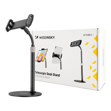 „Wozinsky“ planšetinio kompiuterio ir telefono stovas, juodas (WTHBK4)