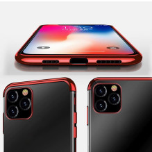 Clear Color Case Gel TPU Electroplating frame Cover for iPhone 13 Pro blue Clear Color Case Gel TPU Electroplating frame Cover for iPhone 13 Pro blue
