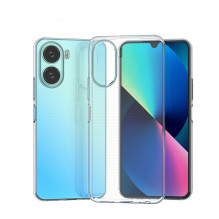 Ultra Clear 0,5 mm dėklas, skirtas Vivo Y16 / Vivo Y02s plonam dangčiui, skaidrus