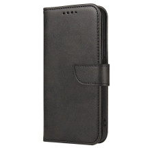Magnet Case elegantiškas dėklo dangtelis su atvartu ir stovo funkcija, skirta Motorola Moto G Power 2022 juodai Magnet Case elegantiškas dėklo dangtelis su atvartu ir stovo funkcija, skirta Motorola Moto G Power 2022 juodai