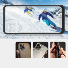Skaidrus 3in1 dėklas, skirtas Samsung Galaxy A42 5G Frame Gel Cover Black Skaidrus 3in1 dėklas, skirtas Samsung Galaxy A42 5G Frame Gel Cover Black