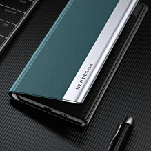 Sleep Case Pro dėklas, skirtas Xiaomi Redmi Note 12 Pro+ su atverčiamu stovu juodos spalvos