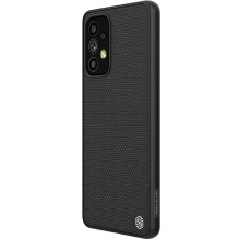 Nillkin Textured Case durable reinforced case with gel frame and nylon back for Samsung Galaxy A73 black Nillkin Textured Case durable reinforced case with gel frame and nylon back for Samsung Galaxy A73 black