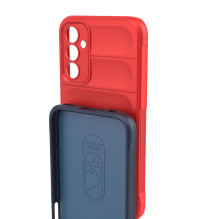 Magic Shield Case for Samsung Galaxy A24 4G flexible armored cover red Magic Shield Case for Samsung Galaxy A24 4G flexible armored cover red