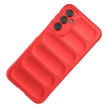 Magic Shield Case Samsung Galaxy A24 4G lankstus šarvuotas dangtelis raudonas Magic Shield Case Samsung Galaxy A24 4G lankstus šarvuotas dangtelis raudonas