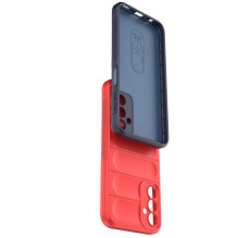 Magic Shield Case for Samsung Galaxy A24 4G flexible armored cover red Magic Shield Case for Samsung Galaxy A24 4G flexible armored cover red
