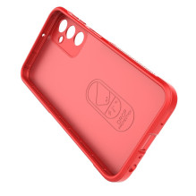 Magic Shield Case Samsung Galaxy A24 4G lankstus šarvuotas dangtelis raudonas Magic Shield Case Samsung Galaxy A24 4G lankstus šarvuotas dangtelis raudonas