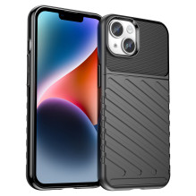Thunder Case iPhone 14 Plus šarvuotas dėklas juodas