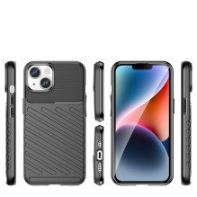 Thunder Case iPhone 14 Plus šarvuotas dėklas juodas