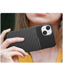 Thunder Case iPhone 14 Plus šarvuotas dėklas juodas